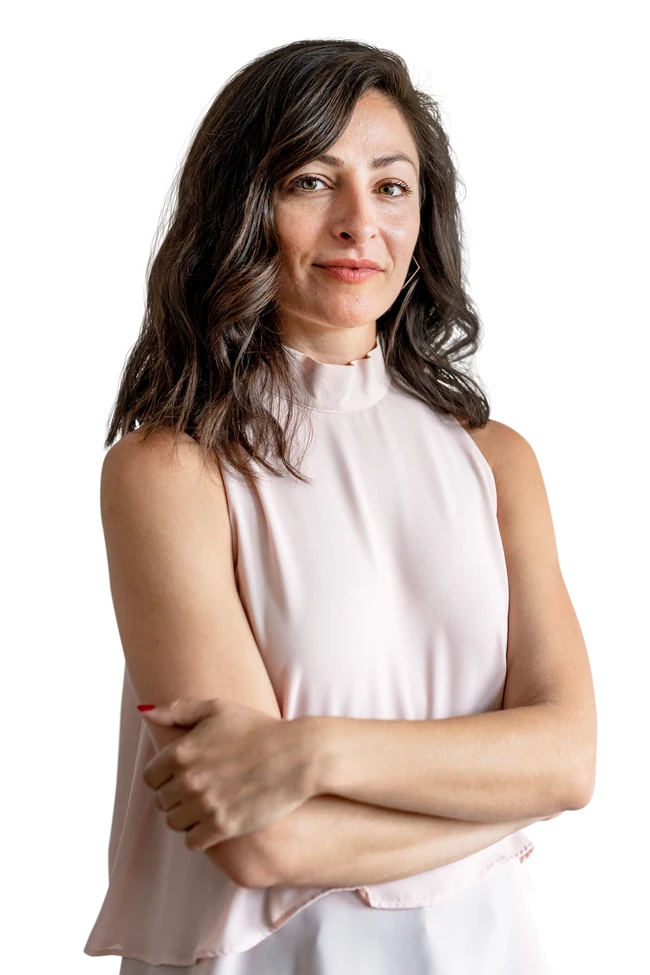 Mulher em consulta sobre menopausa e climatério